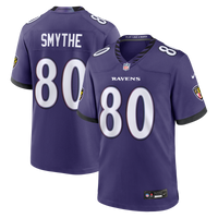 Baltimore Ravens Durham Smythe Purple Team Game Jersey
