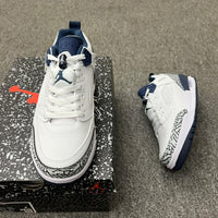 Low Top Basketball Shoes, Blue White Colorway, Lace Up Design, Casual Gift for Shoe Lovers