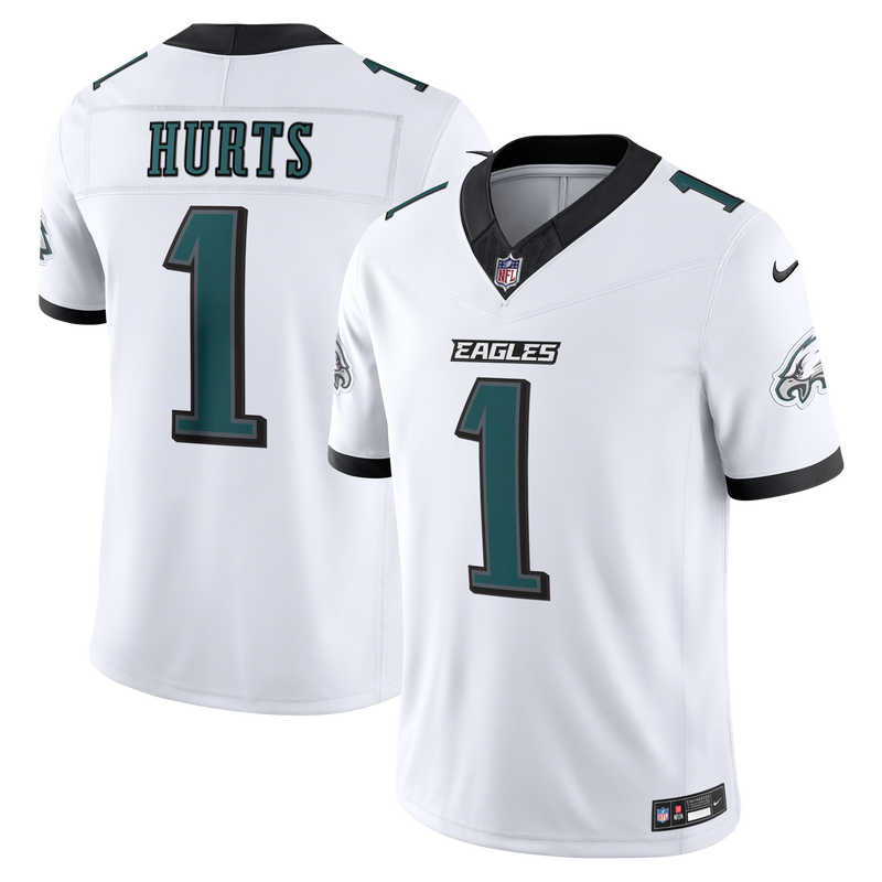 Philadelphia Eagles Jalen Hurts White Stitched Limited Jersey
