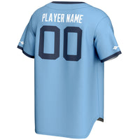 North Carolina Tar Heels NIL Pick-A-Player Lightweight Baseball Jersey - Carolina Blue