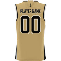Vanderbilt Commodores NIL Pick-A-Player Basketball Jersey - Gold