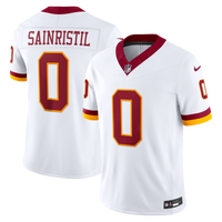 Washington Commanders Mike Sainristil White Stitched Limited Jersey