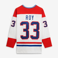 Montreal Canadiens Patrick Roy White 1992 Power Play Jersey