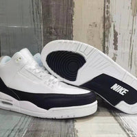 Sneakers, White Black Colorway, Lace Up Design, Casual Gift for Sneaker Fans