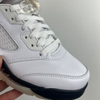 Low Top Sneakers, White Gray Colorway, Lace Up Design, Casual Gift for Sneaker Fans