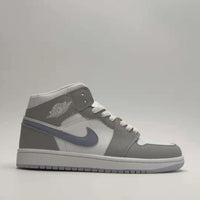 Low Top Sneakers, Gray Colorway, Lace Up Design, Casual Gift for Sneaker Fans