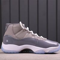 High Top Sneakers, Gray Colorway, Lace Up Design, Casual Gift for Sneaker Fans