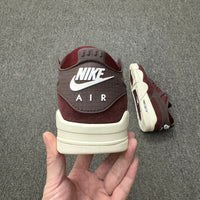 Low Top Basketball Shoes, Burgundy Brown Colorway, Lace Up Design, Casual Gift for Shoe Lovers