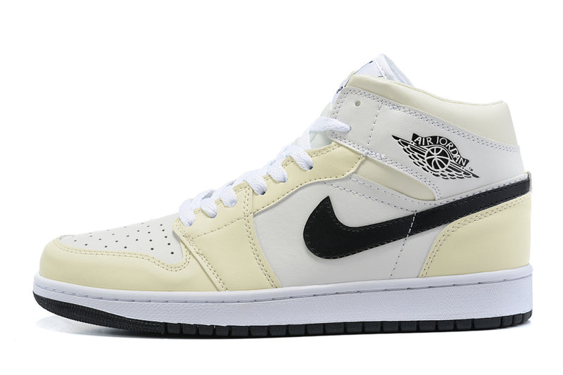 Sneakers, Cream Black Colorway, Lace Up Design, Casual Gift for Sneaker Fans