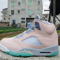 Sneakers, Pink Blue Colorway, Lace Up Design, Casual Gift for Sneaker Fans