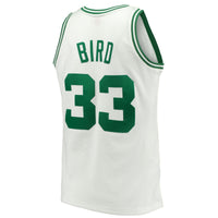 Larry Bird White Boston Celtics 1985-86 Hardwood Classics Swingman Jersey