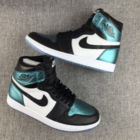Sneakers, Black White Teal Colorway, Lace Up Design, Casual Gift for Sneaker Fans