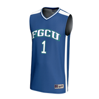 #1 Florida Gulf Coast Eagles Lightweight Basketball Jersey - Blue