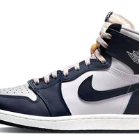 Sneakers, Navy White Colorway, Lace Up Design, Casual Gift for Sneaker Fans