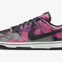 Low Top Sneakers, Pink Black Gray Colorway, Lace Up Design, Casual Gift for Sneaker Fans