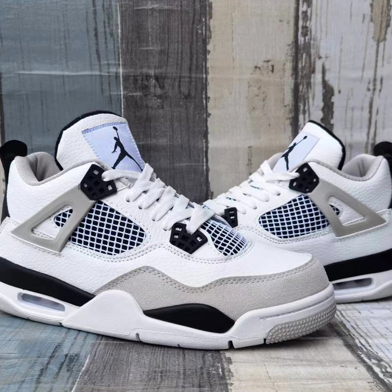 Sneakers, Light Gray White Colorway, Lace Up Design, Casual Gift for Sneaker Fans