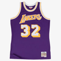 Los Angeles Lakers Swingman Jersey Road Magic Johnson 1984-85