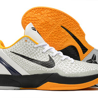 Low Top Sneakers, White Yellow Black Colorway, Lace Up Design, Casual Gift for Sneaker Fans