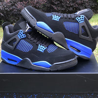 Sneakers, Blue Black Colorway, Lace Up Design, Casual Gift for Sneaker Fans