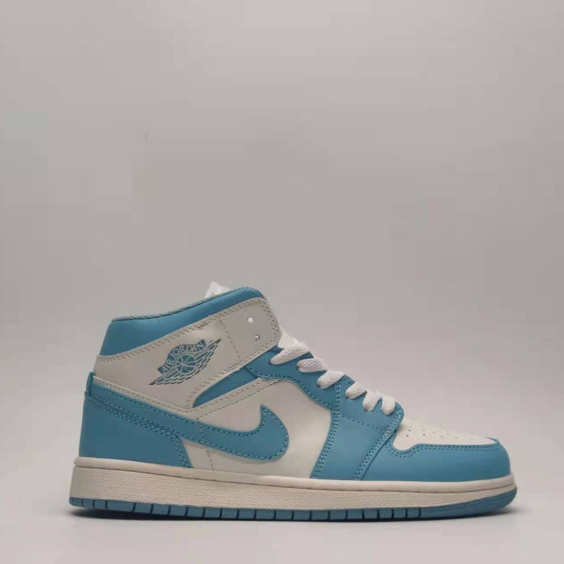 Sneakers, Blue White Colorway, Lace Up Design, Casual Gift for Sneaker Fans