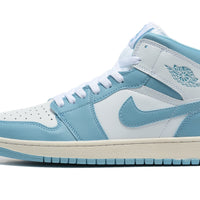 Sneakers, Blue White Colorway, Lace Up Design, Casual Gift for Sneaker Fans