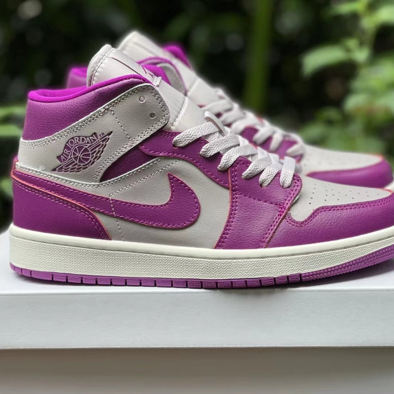 Sneakers, Purple White Colorway, Lace Up Design, Casual Gift for Sneaker Fans
