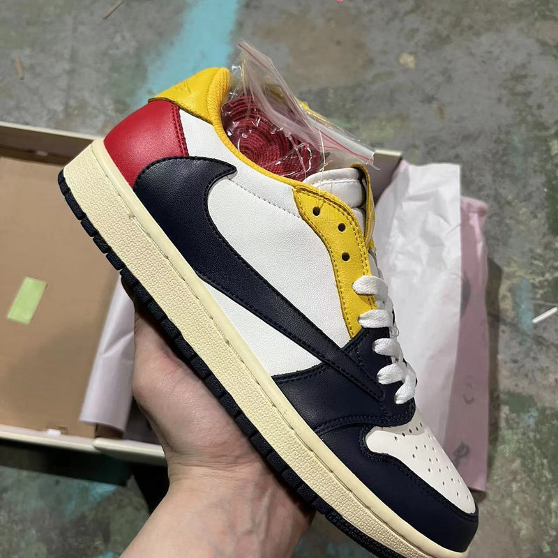 Low Top Sneakers, Multicolor Colorway, Lace Up Design, Casual Gift for Sneaker Fans