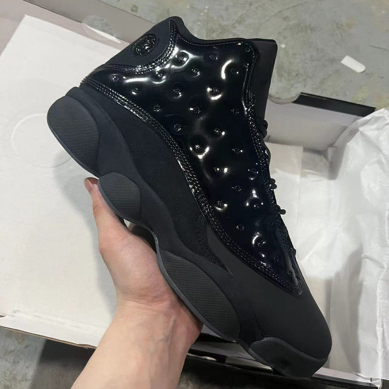 Sneakers, Black Colorway, Patent Leather Footwear, Lace Up Design, Casual Gift for Sneaker Fans