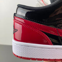 Low Top Sneakers, Black Red Colorway, Lace Up Design, Casual Gift for Sneaker Fans