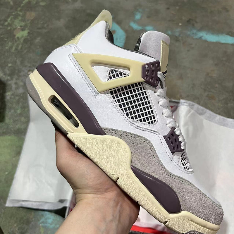 Sneakers, Off White Gray Colorway, Lace Up Design, Casual Gift for Sneaker Fans