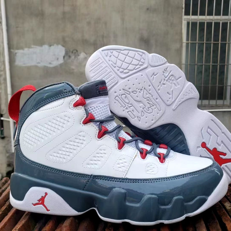 Sneakers, White Gray Red Colorway, Lace Up Design, Casual Gift for Sneaker Fans