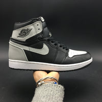 Sneakers, Black Gray Colorway, Leather Footwear, Lace Up Design, Casual Gift for Sneaker Fans