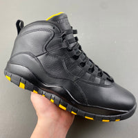 Retro Low Top Sneakers, Black Yellow Colorway, Lace Up Design, Casual Gift for Sneaker Fans