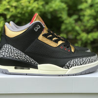 Sneakers, Black Gold Colorway, Lace Up Design, Casual Gift for Sneaker Fans