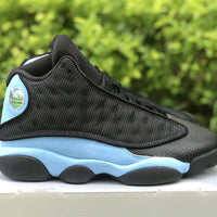 Sneakers, University Blue Black Colorway, Lace Up Design, Casual Gift for Sneaker Fans