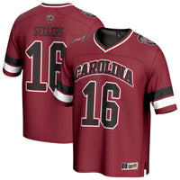 LaNorris Sellers South Carolina Gamecocks NIL Lightweight Football Player Jersey - Garnet