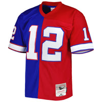 Buffalo Bills Jim Kelly Royal/Red 1990 Split Legacy Replica Jersey