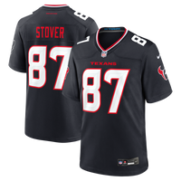 Houston Texans Cade Stover Navy Game Jersey