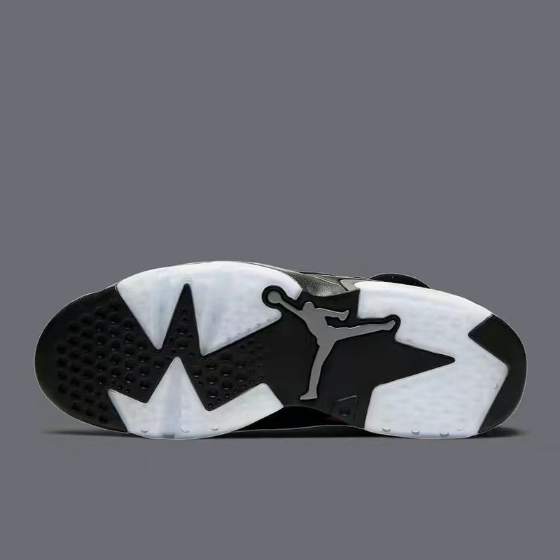 Retro Sneakers, Black Silver Colorway, Casual Gift for Sneaker Fans