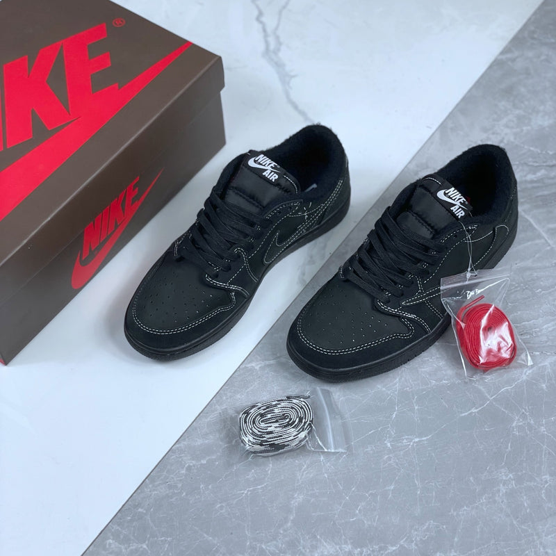 Low Top Sneakers, Black Colorway, Reverse Hook Design, Lace Up Design, Fleece Lined Design, Casual Gift for Sneaker Fans