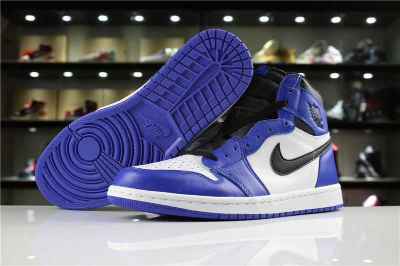 Sneakers, Blue White Black Colorway, Lace Up Design, Casual Gift for Sneaker Fans