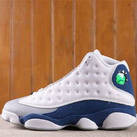 Sneakers, Blue Black Colorway, Lace Up Design, Casual Gift for Sneaker Fans