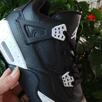 Sneakers, White Black Colorway, Lace Up Design, Casual Gift for Sneaker Fans