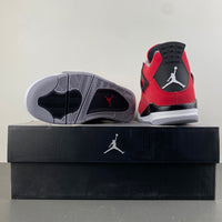 Mid Top Sneakers, Red Black Colorway, Lace Up Design, Casual Gift for Sneaker Fans