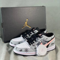 Low Top Sneakers, Pink Colorway, Lace Up Design, Casual Gift for Sneaker Fans