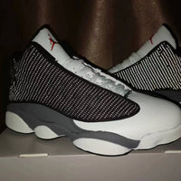 Sneakers, Gray White Colorway, Lace Up Design, Casual Gift for Sneaker Fans