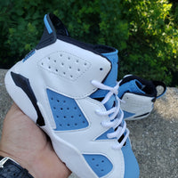 Sneakers, White Blue Colorway, Lace Up Design, Casual Gift for Sneaker Fans