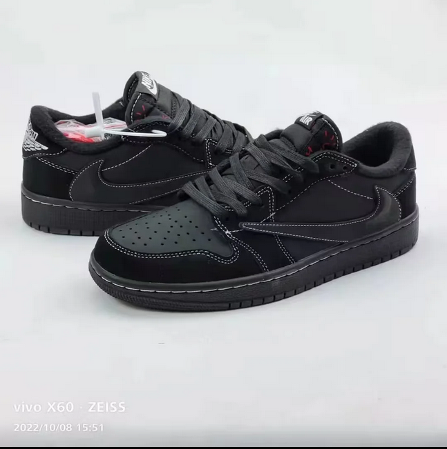 Low Top Sneakers, Black Colorway, Reverse Hook Design, Lace Up Design, Casual Gift for Sneaker Fans