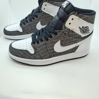 Sneakers, Black Gray White Colorway, Reflective Detail, Lace Up Design, Casual Gift for Sneaker Fans