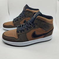 Sneakers, Brown Black Colorway, Lace Up Design, Casual Gift for Sneaker Fans
